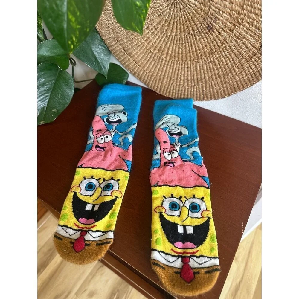 SpongeBob SquarePants adults, grippy socks